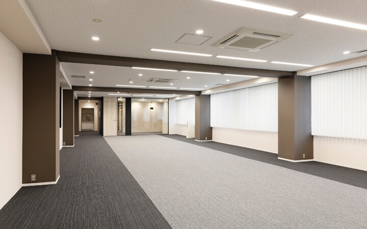 【セットアップ 永田町駅】屋上ルーフガーデン付き永田町の内装付きオフィス