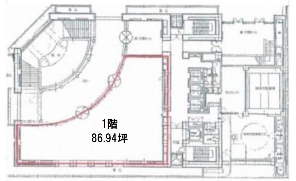 日比谷駅徒歩1分！会議室＆受付造作ありの居抜きオフィスの写真2