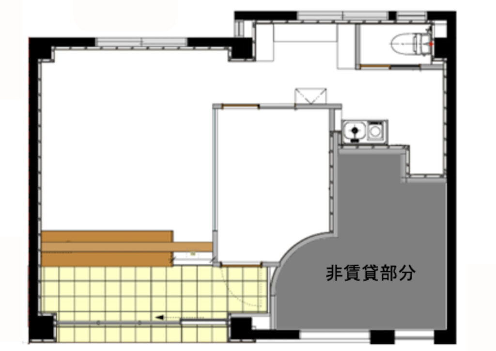 麻布十番駅徒歩3分！環状3号線沿いの好立地！居抜きオフィスの写真2