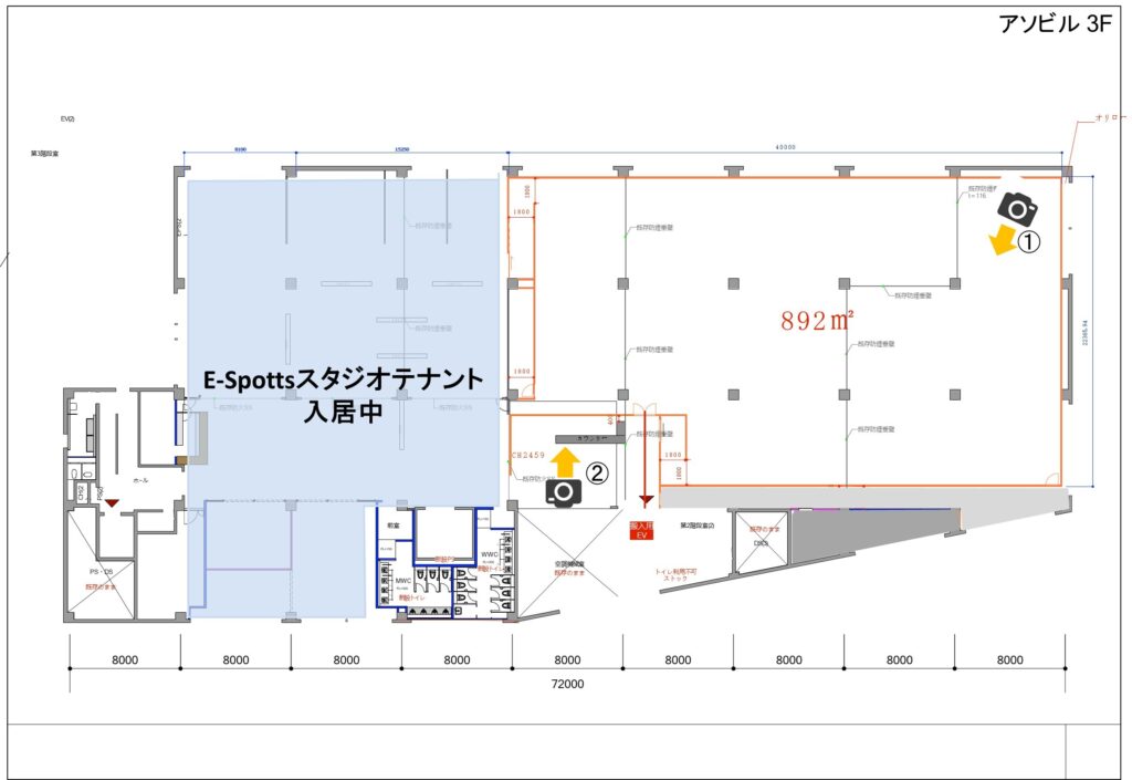 横浜駅徒歩3分！坪単価1万円以下の大規模居抜きオフィスの写真2