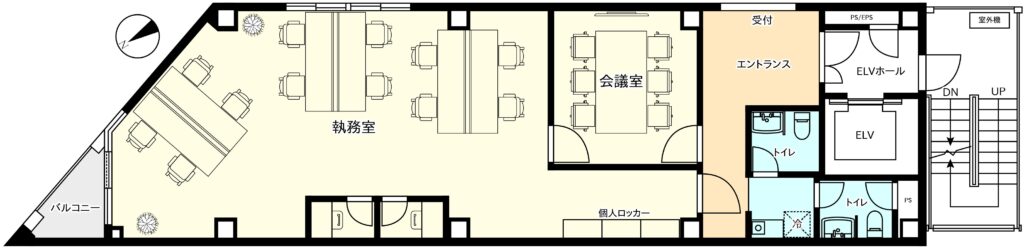 西新宿エリア！家具付きで即スタート可能なセットアップオフィスの写真2