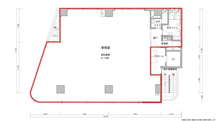 八丁堀駅至近！コンビニや公園が近い環境の良いセットアップオフィス