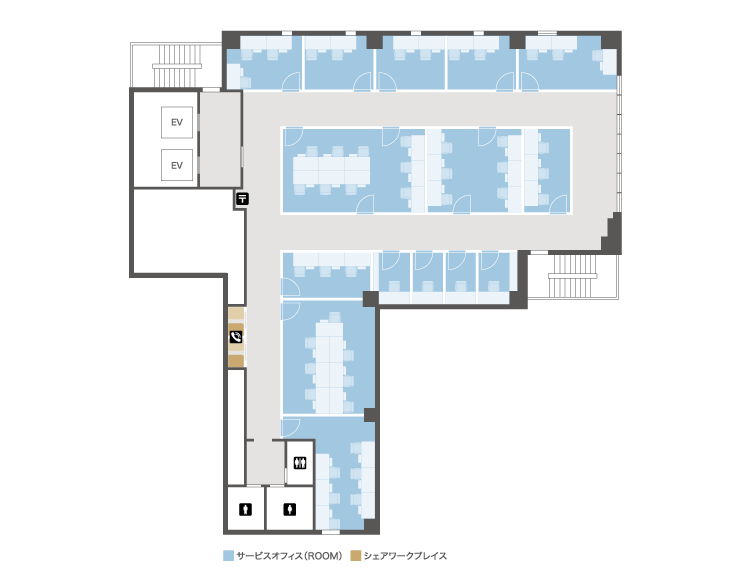 ビジネスエアポート 京橋 5F