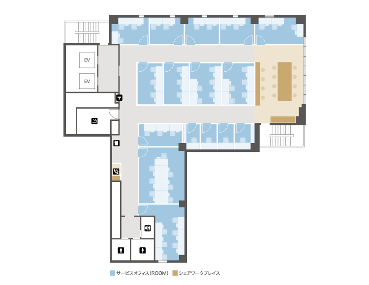 ビジネスエアポート 京橋 6F