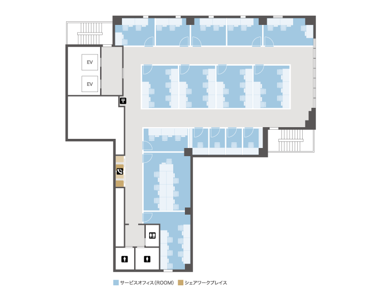 ビジネスエアポート 京橋 7F