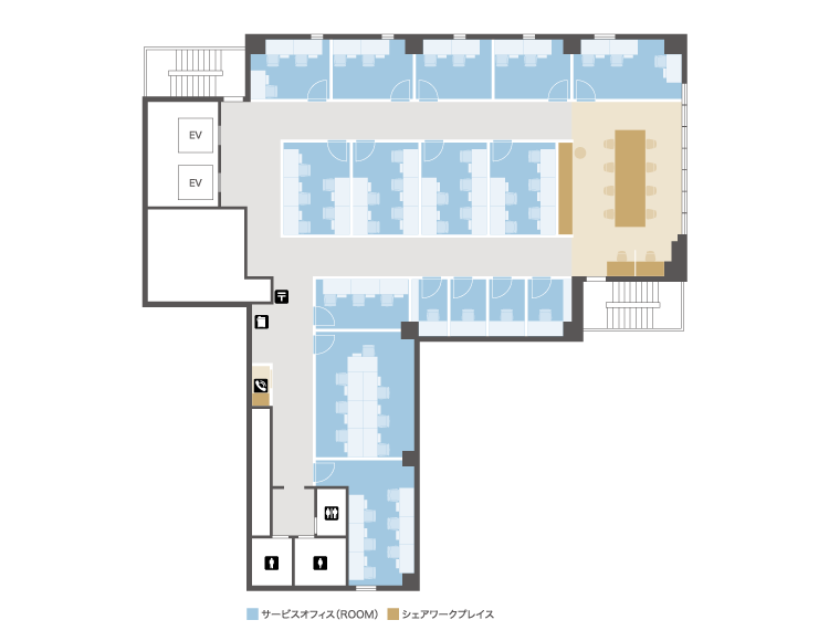 ビジネスエアポート 京橋 8F