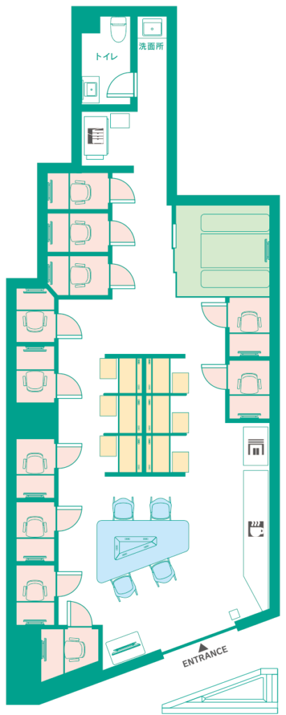 神田駅2分！ラウンジ・会議室付き＆ビル内シェア区画も利用可！の写真2