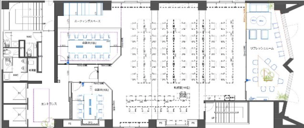 5路線3駅利用可！2024年末セットアップ化完了で使いやすくきれいなオフィス！の写真2