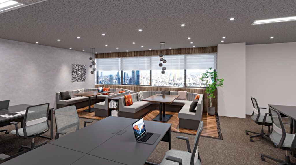 【セットアップ 本郷三丁目駅徒歩2分】会議室3室・ゆとり空間の大型オフィスの写真3