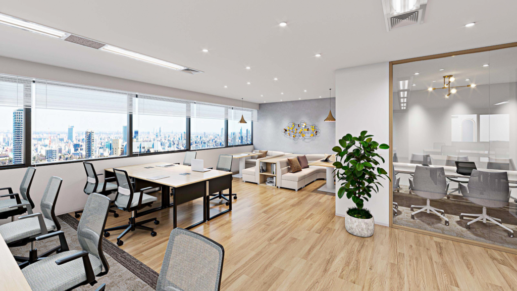 【セットアップ 本郷三丁目駅2分】明るいナチュラル内装・会議室完備オフィスの写真3