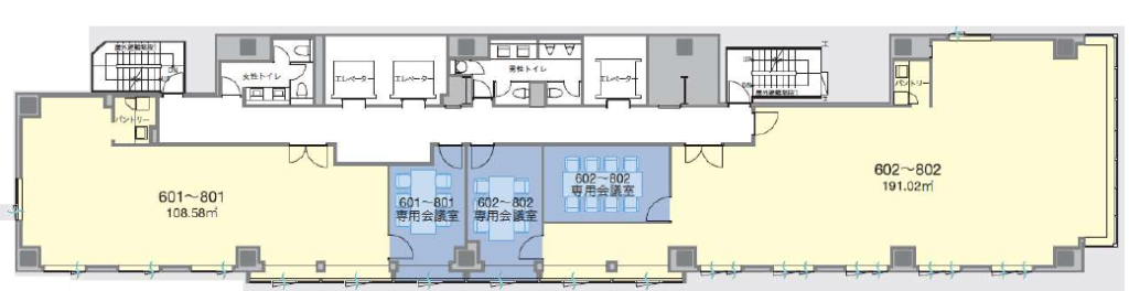 赤坂駅徒歩５分の新築オフィス！屋上テラス付きで快適な環境の写真2