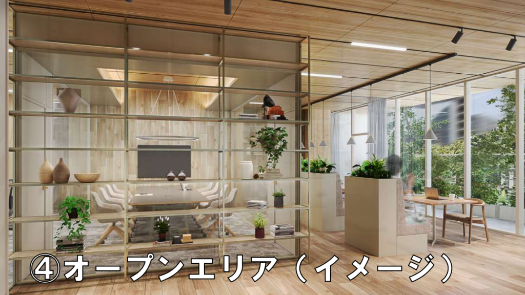 高層階×木質空間！新橋駅近で複数路線利用可＆敷金0円オフィスの写真6