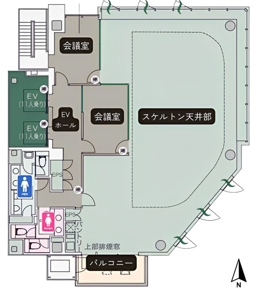 【屋上庭園付き】渋谷エリア！4駅利用可能なハーフセットアップの写真2