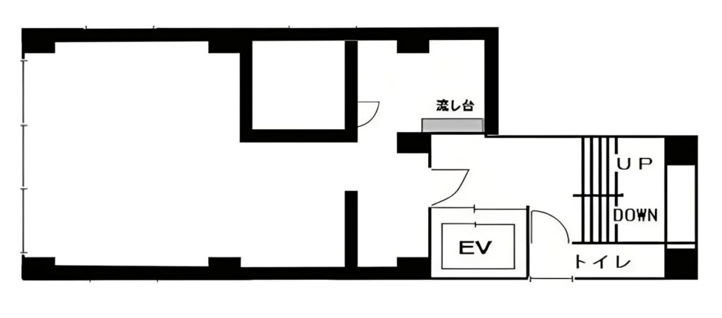 虎ノ門駅2分×居抜き！おしゃれなガラスパーティション設置済の写真2