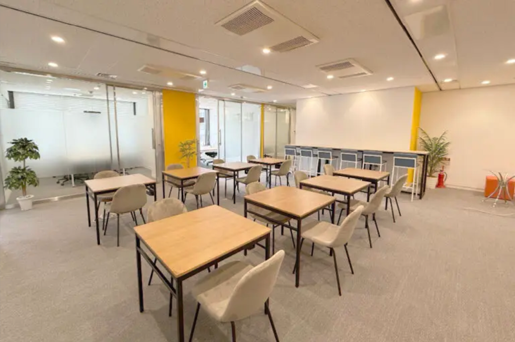 渋谷駅徒歩5分！成長企業に最適な選べる区画のシェアオフィスの写真1