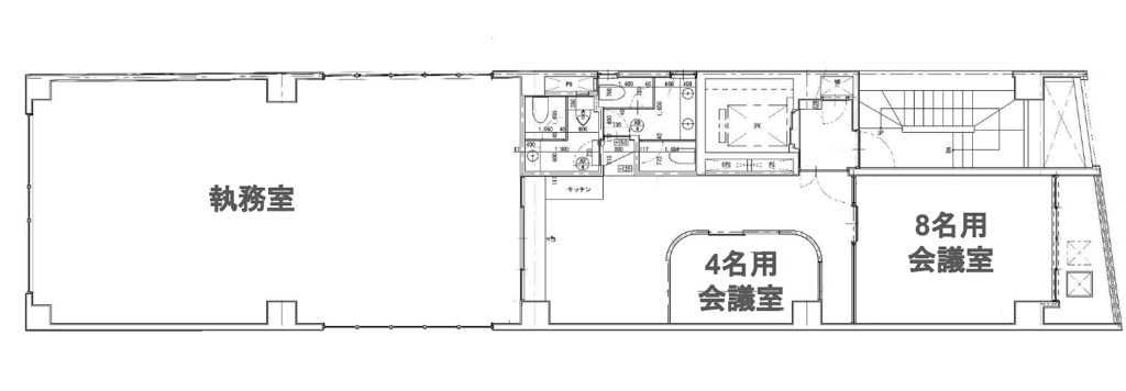 四谷三丁目駅徒歩2分！会議室完備の木質リノベオフィスの写真2
