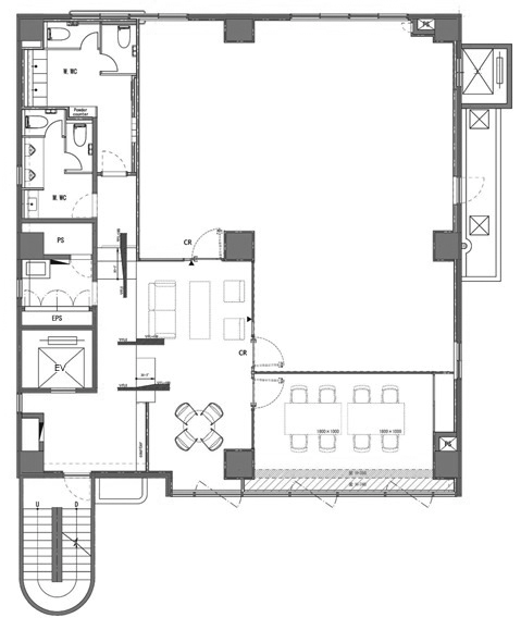 恵比寿駅徒歩7分!セットアップ済み会議室完備の洗練オフィスの写真2