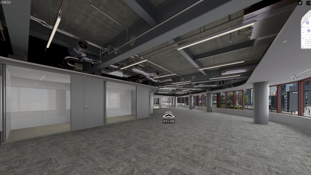 京橋駅徒歩6分!緑と光に包まれた屋外空間付きワークプレイスの写真1