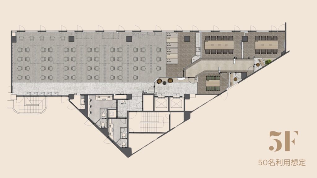 【セットアップ 明治神宮前駅5分】敷金0&会議室3室完備オフィスの写真2
