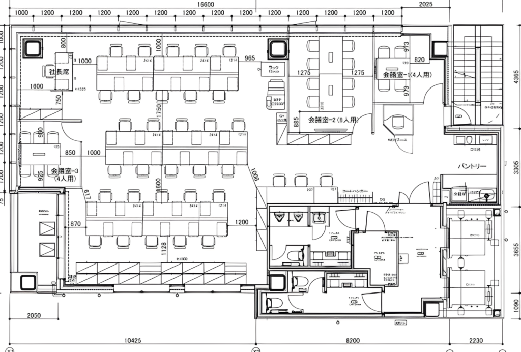 【居抜き 八丁堀駅徒歩2分】敷金0&会議室完備の築浅オフィスの写真2