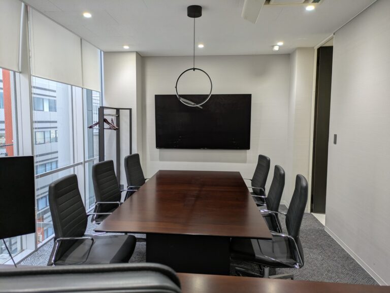 【居抜き 銀座一丁目駅1分】高級内装完備＆社長室付きオフィス