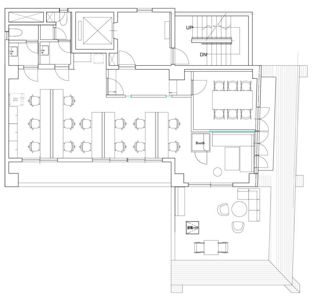 【セットアップ 人形町駅5分】敷金0円＆5路線利用可の洗練オフィスの写真2