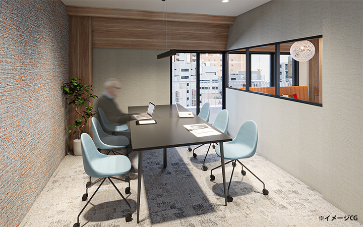【セットアップ 人形町駅5分】敷金0円＆5路線利用可の洗練オフィス