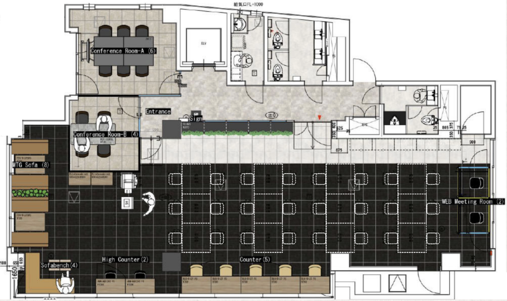 【セットアップ 渋谷駅徒歩圏】敷金0＆会議室完備の即入居可オフィスの写真2