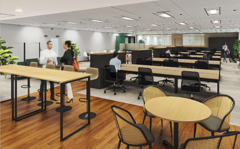 【セットアップ 天王洲アイル駅直結】会議室付き運河沿いの開放的オフィス