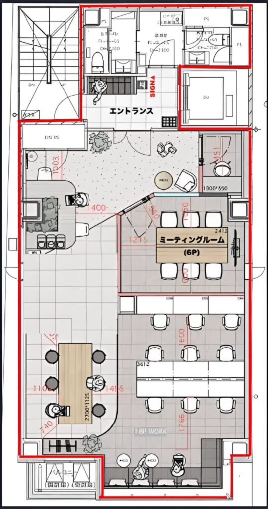 【セットアップ 麹町駅徒歩3分】会議室・フォンブース付きオフィスの写真2