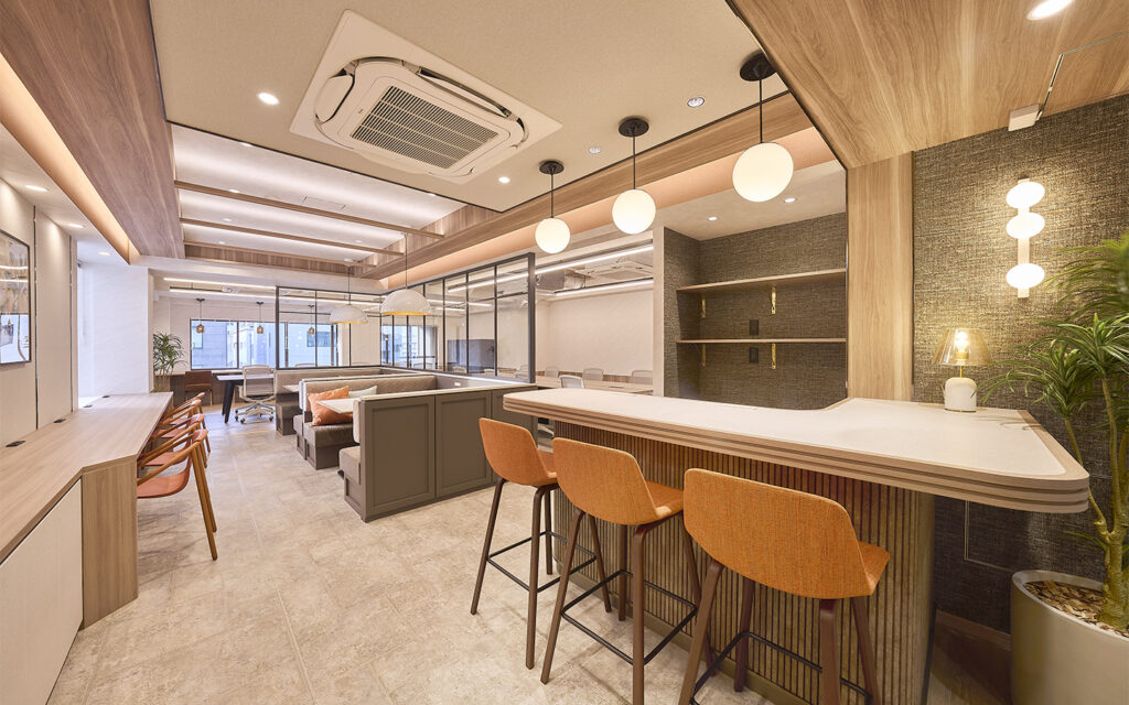 【セットアップ 茅場町駅徒歩2分】専用テラスと会議室完備のメゾネットオフィスの写真1