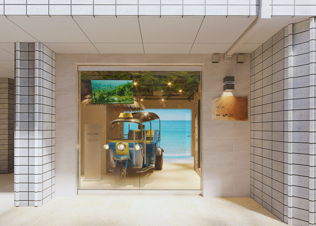 【セットアップ 新宿御苑前駅1分】バリ風リゾートの非日常空間と会議室完備の次世代オフィスの写真6