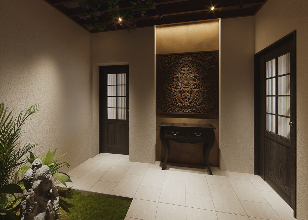 【セットアップ 新宿御苑前駅1分】バリ風リゾートの非日常空間と会議室完備の次世代オフィスの写真8