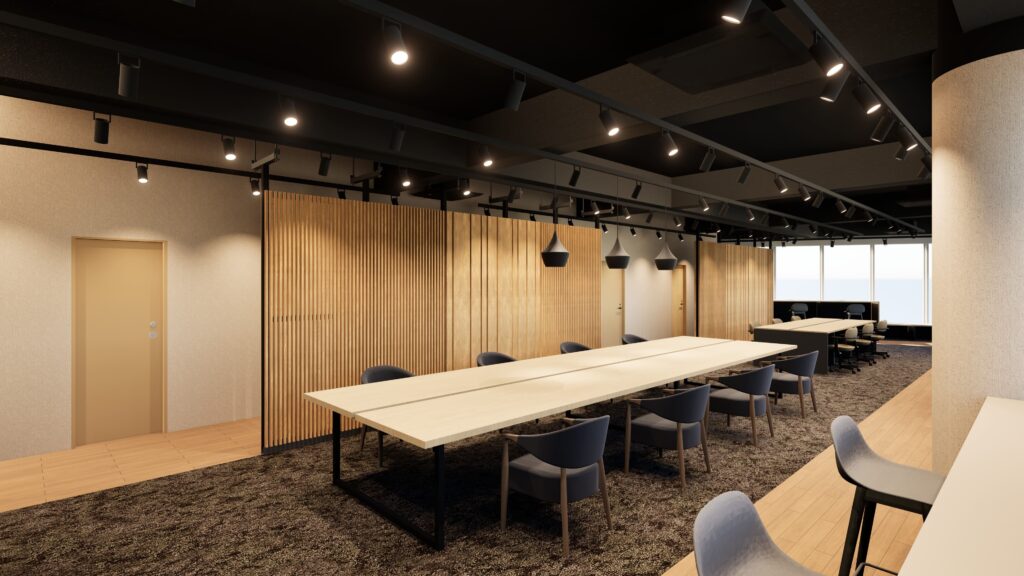 【セットアップ 表参道駅4分】上質な素材感と機能性が融合した思想を育む空間の写真4