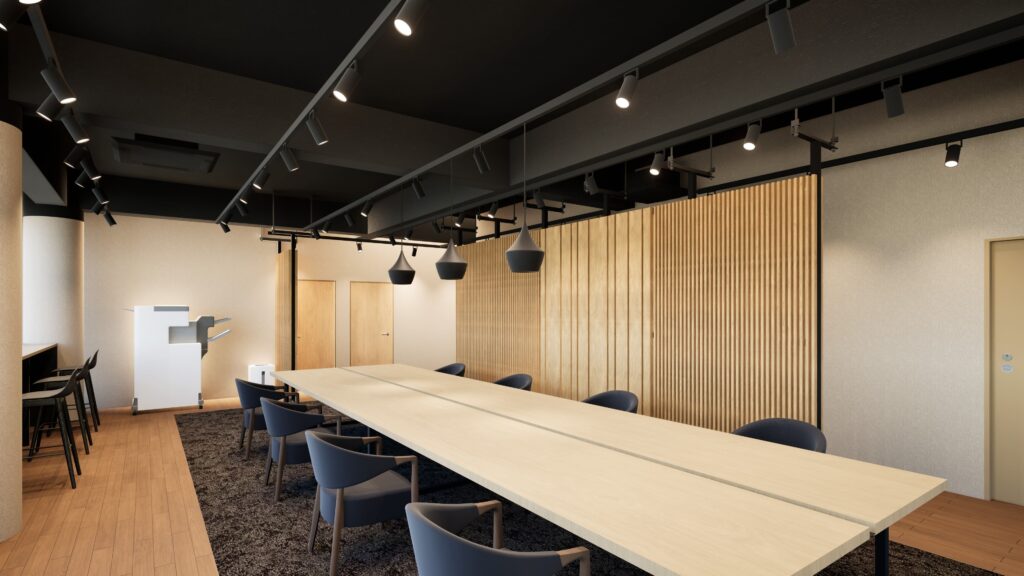 【セットアップ 表参道駅4分】上質な素材感と機能性が融合した思想を育む空間の写真5
