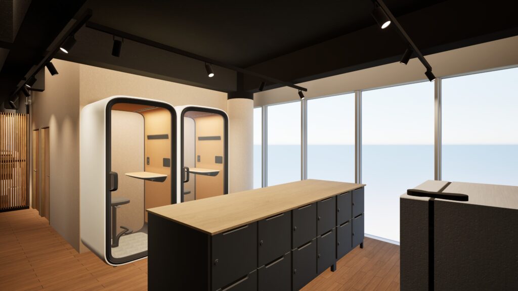 【セットアップ 表参道駅4分】上質な素材感と機能性が融合した思想を育む空間の写真8