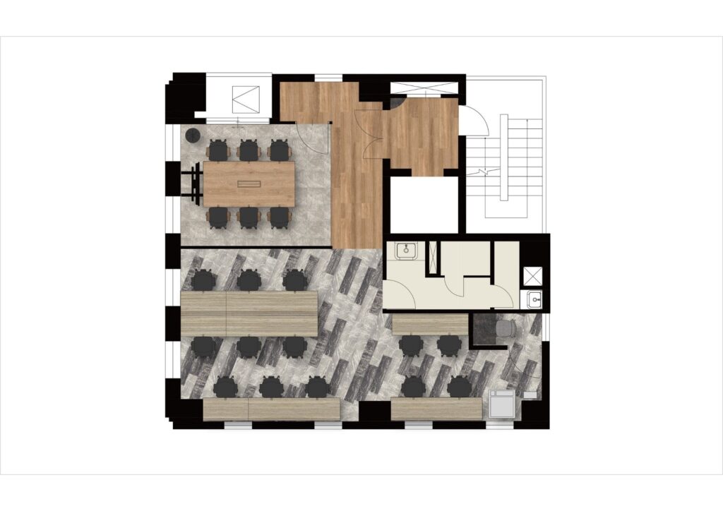 【セットアップ 恵比寿駅7分】1フロア占有の独立性と充実のWEB会議環境を備えた高機能オフィスの写真2