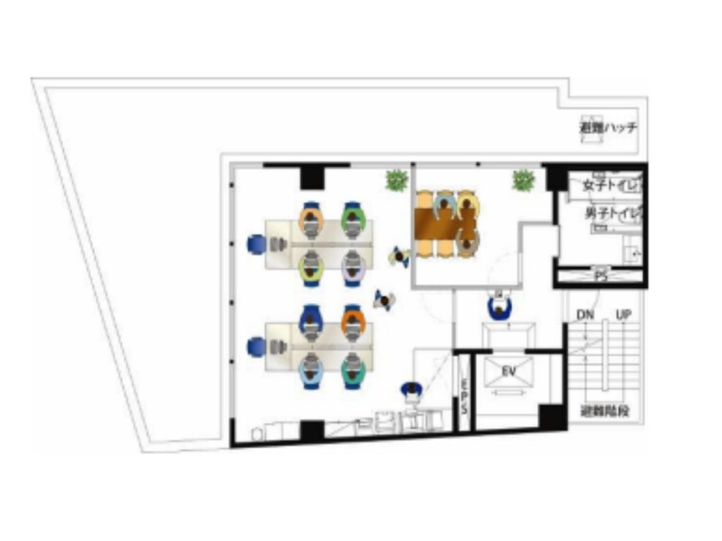 採光◎受付・会議室付きセットアップオフィスの写真2